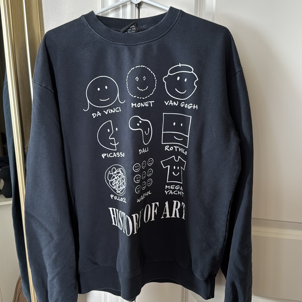 Mega Yacht History of Art Crewneck